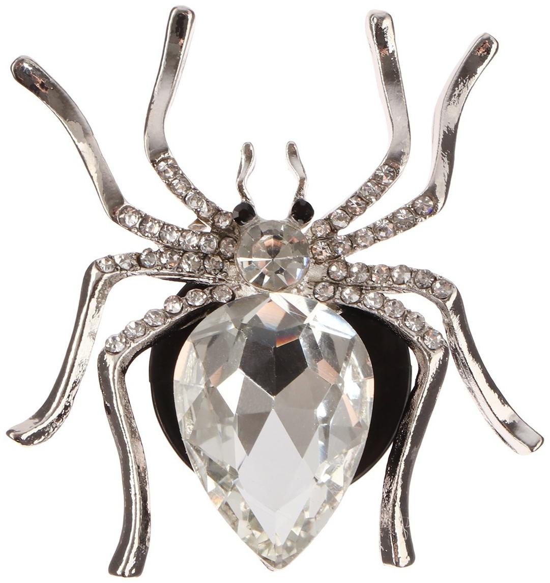 Украшение в дефлектор автомобиля, Паук, ароматизатор, 5.4×5.4 см, белый