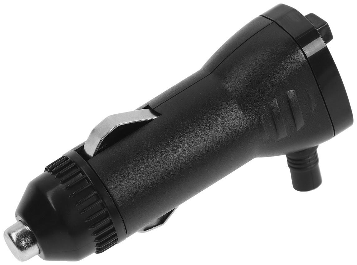 Штекер в прикуриватель 12В, угловой, выключатель