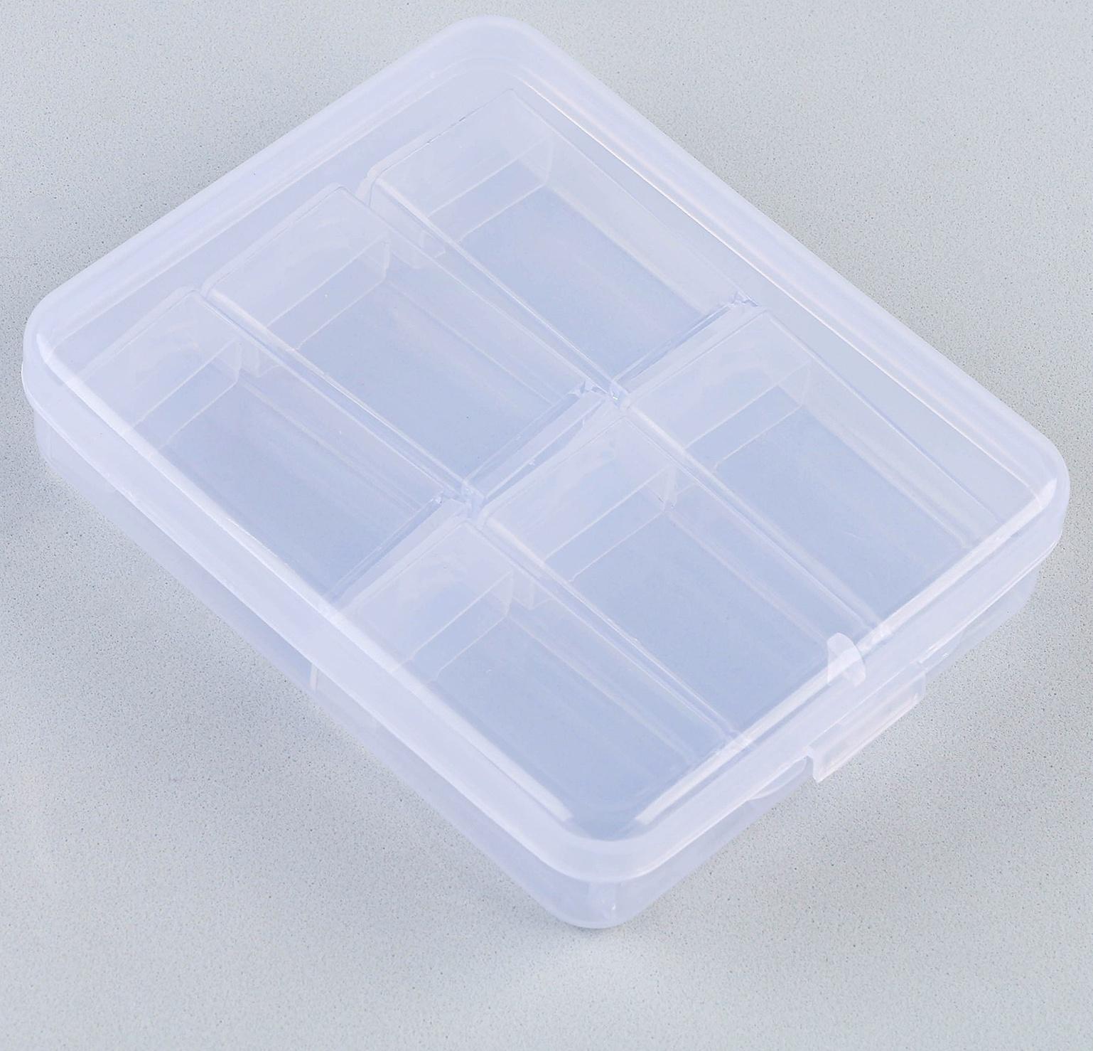 Органайзер для хранения страз алмазной мозаики, 6 секций