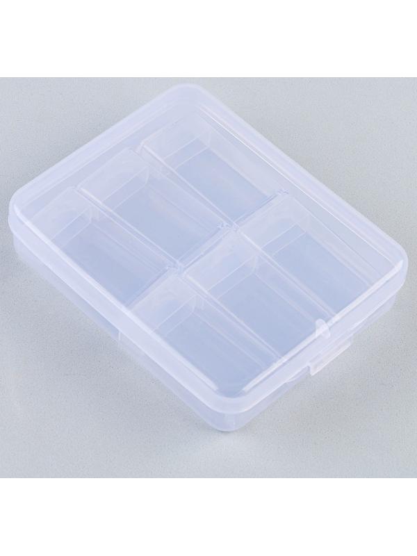 Органайзер для хранения страз алмазной мозаики, 6 секций