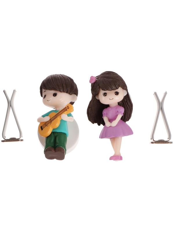 Игрушка в дефлектор авто, влюбленная парочка, к4