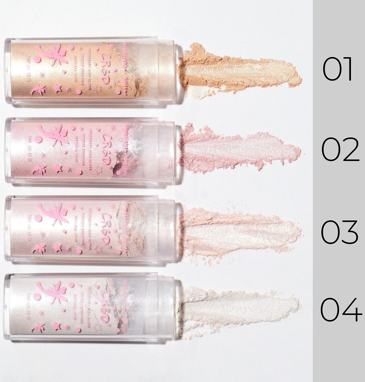 Хайлайтер мерцающий для лица и тела оттенок №4