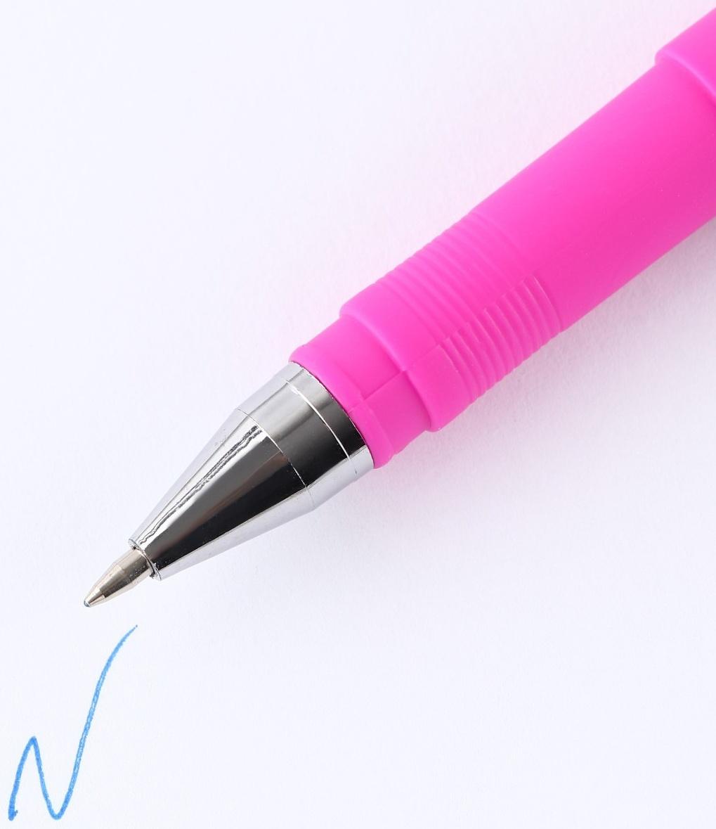 Ручка гелевая с колпачком «Вдохновляй», синяя паста 0.7 мм