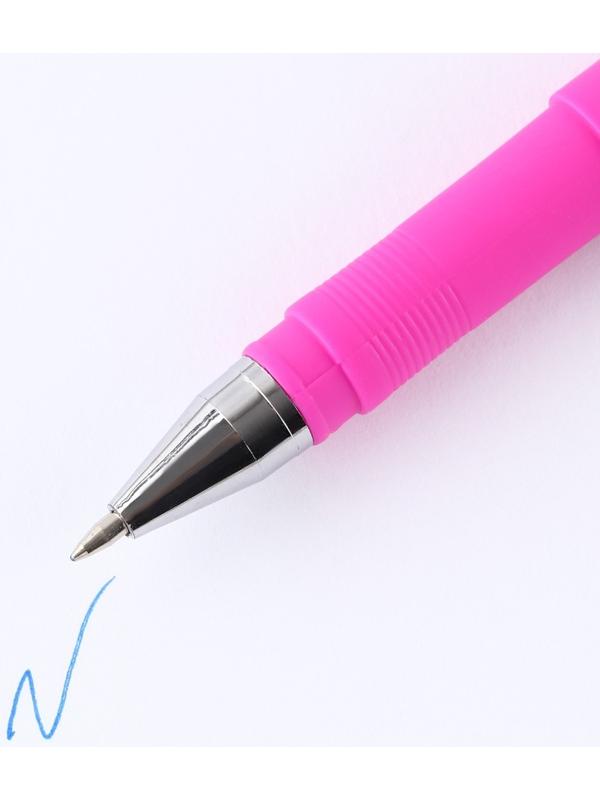 Ручка гелевая с колпачком «Вдохновляй», синяя паста 0.7 мм