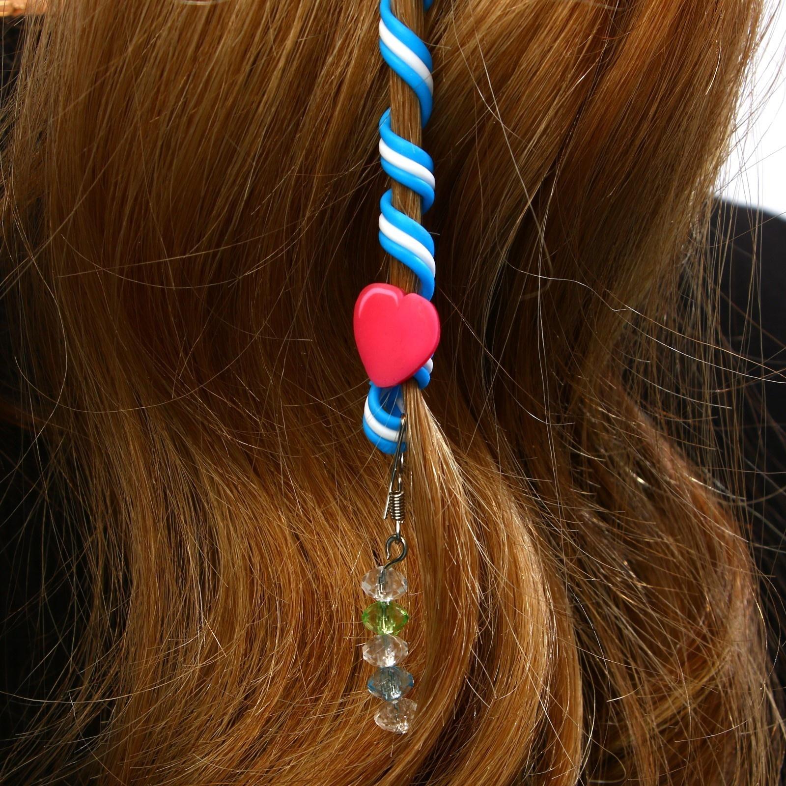 Спираль для украшения локонов 