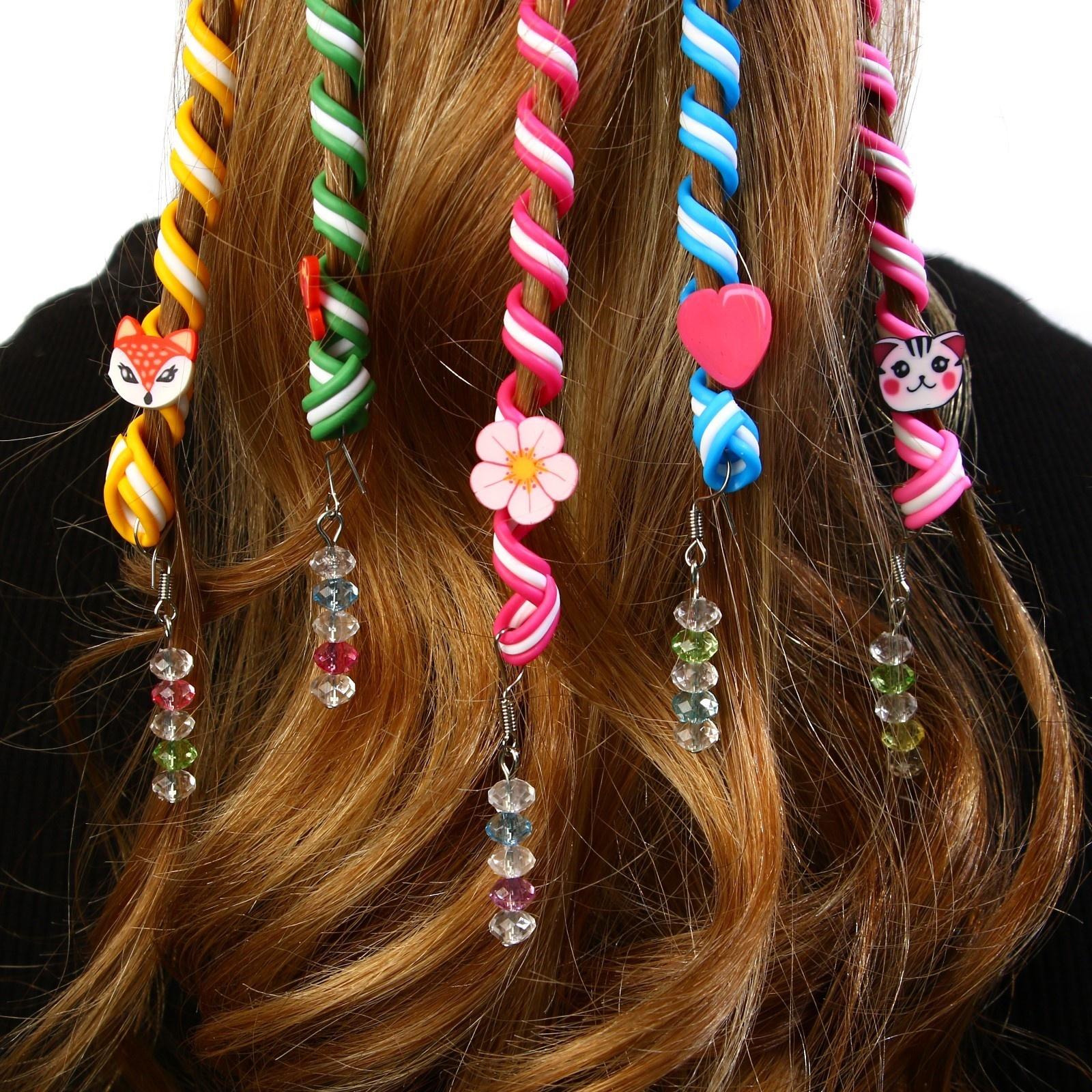 Спираль для украшения локонов  