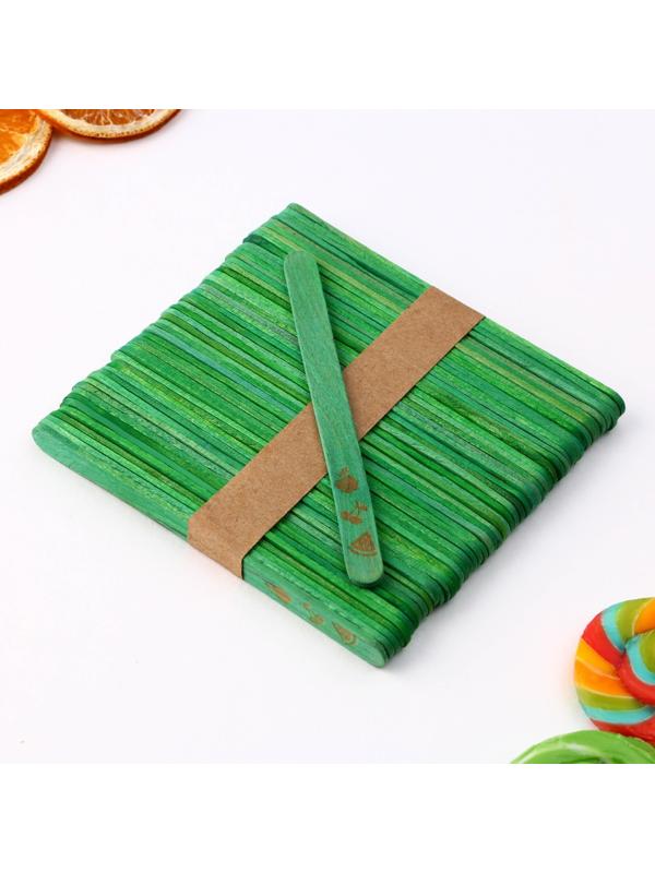 Набор палочек для мороженого «Фрукты», 50 шт, 11.4 х 1 см