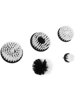 Насадка на дрель для чистки дисков средней жесткости, набор 5 шт