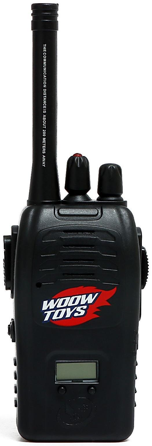 Набор раций «Шпионы», дальность до 200 метров, без шума, с аккумулятором