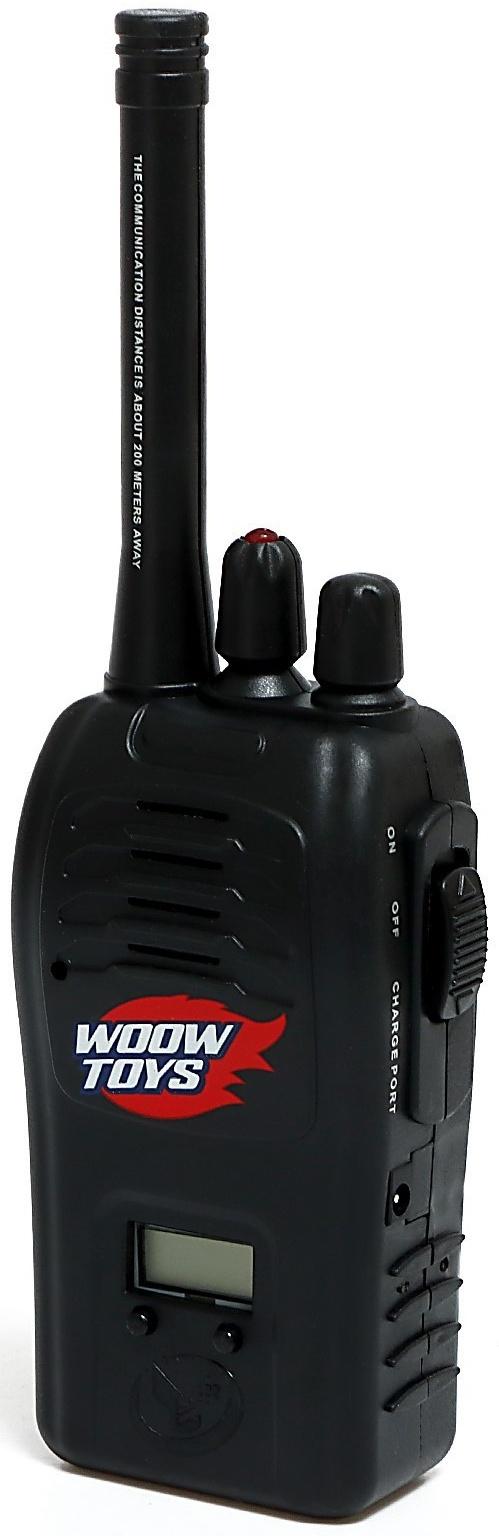 Набор раций «Шпионы», дальность до 200 метров, без шума, с аккумулятором