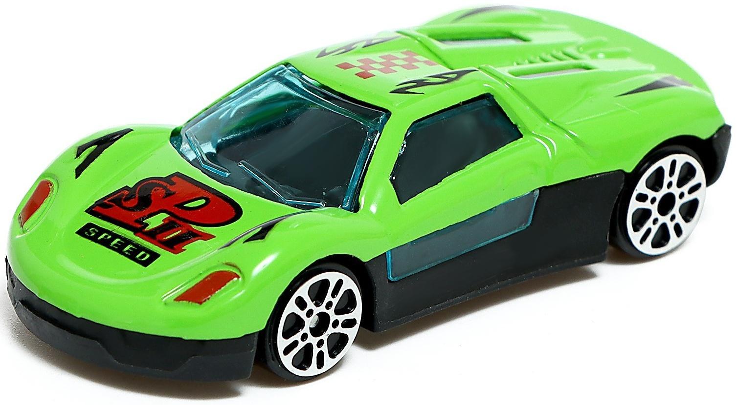 Парковка 2 в 1 Truck, 6 машинок, трансформируется в автотрек, звук, цвет синий