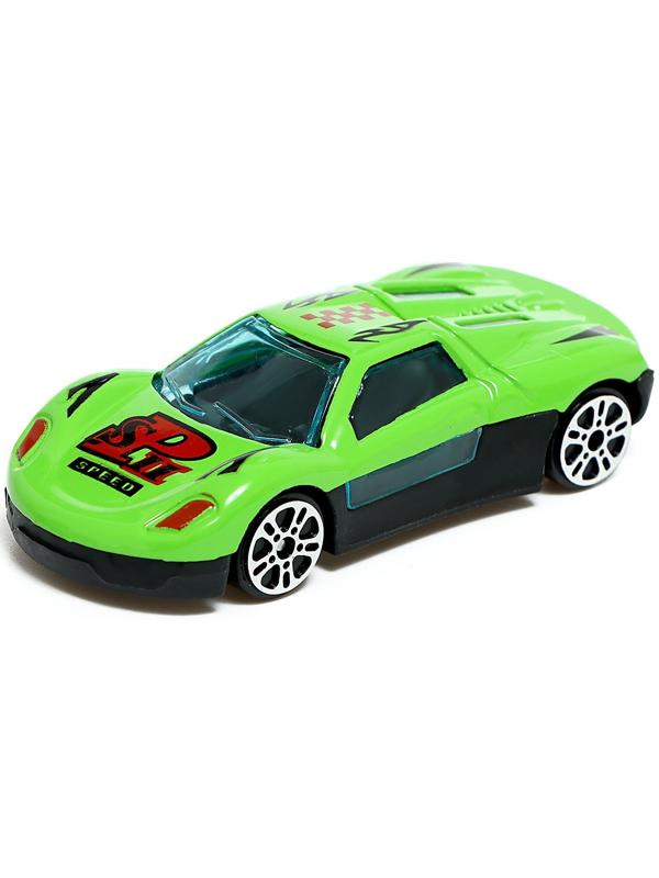 Парковка 2 в 1 Truck, 6 машинок, трансформируется в автотрек, звук, цвет синий