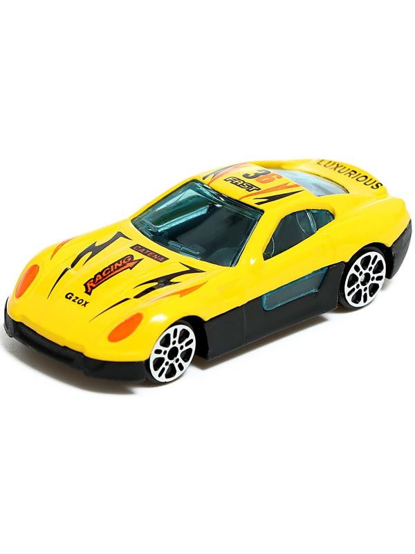 Парковка 2 в 1 Truck, 6 машинок, трансформируется в автотрек, звук, цвет синий