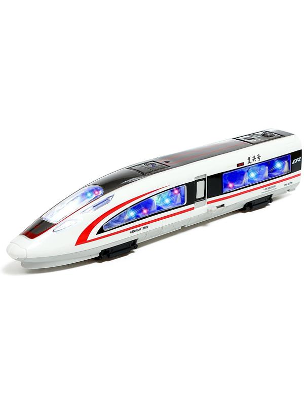 Поезд «Скорый», инерция, свет, открываются двери, цвет МИКС