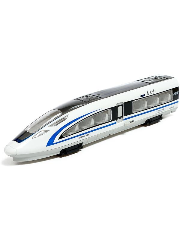 Поезд «Скорый», инерция, свет, открываются двери, цвет МИКС