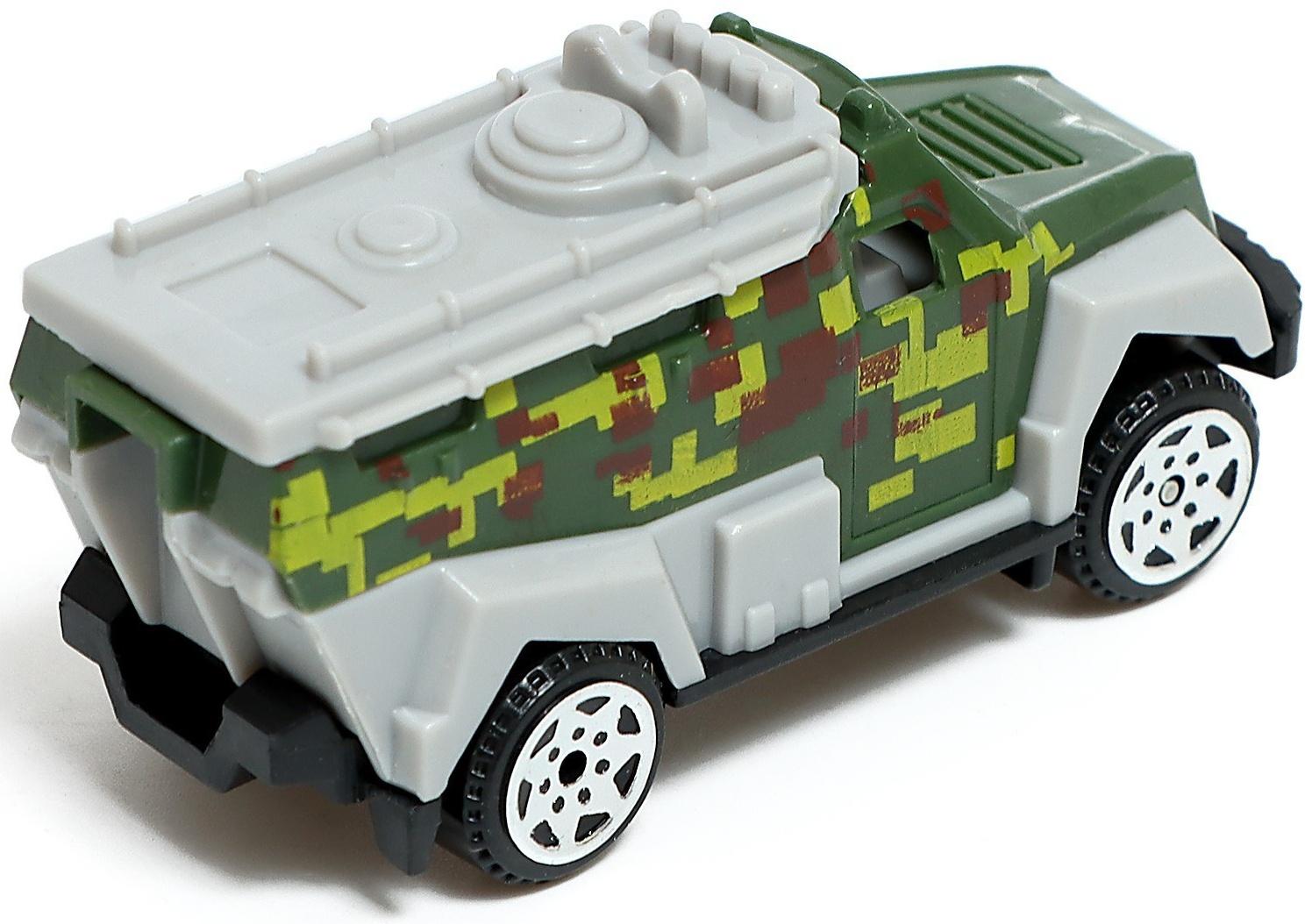 Грузовик инерционный «Армия», трансформируется, свет, звук