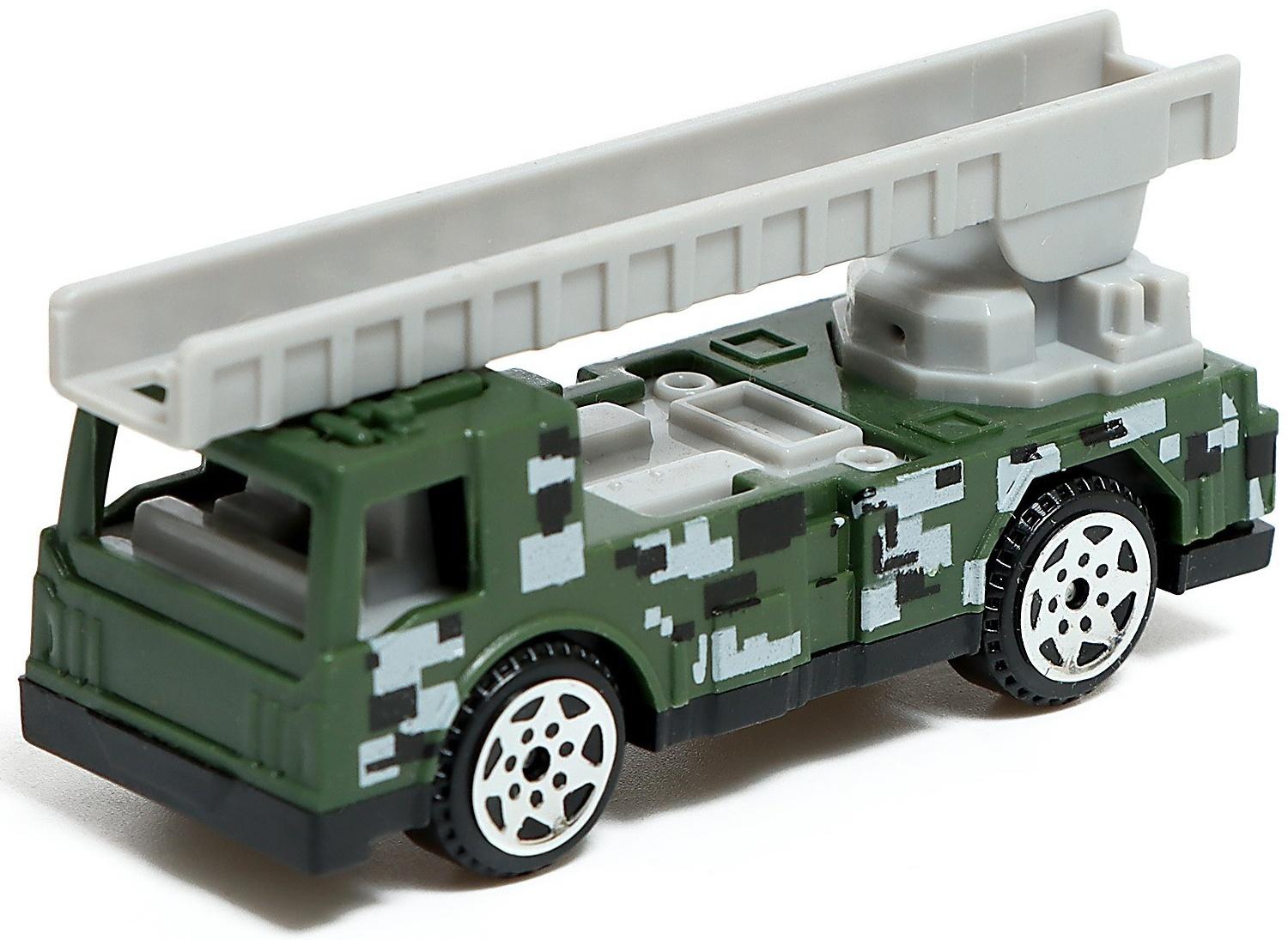 Грузовик инерционный «Армия», трансформируется, свет, звук