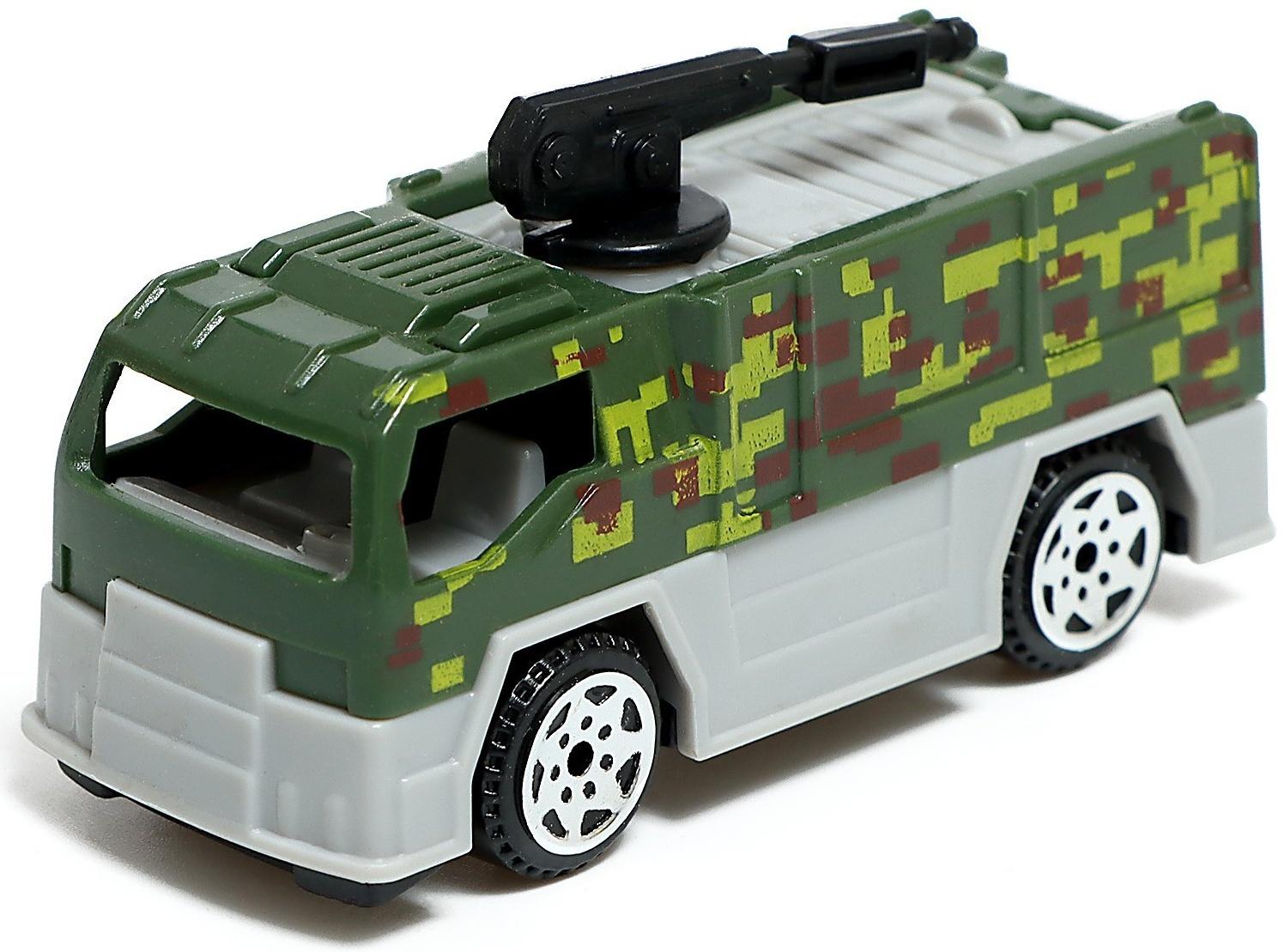 Грузовик инерционный «Армия», трансформируется, свет, звук