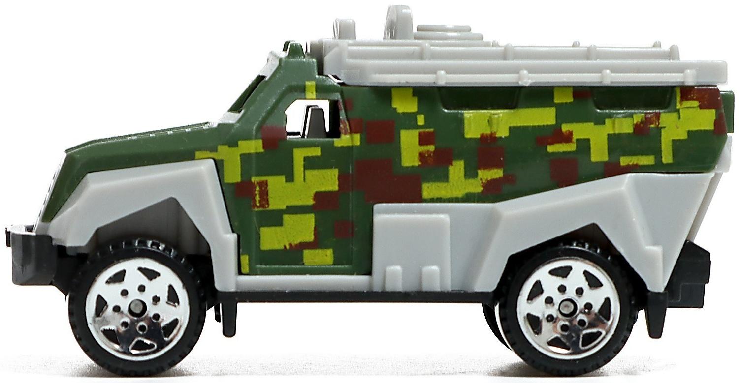 Грузовик инерционный «Армия», трансформируется, свет, звук