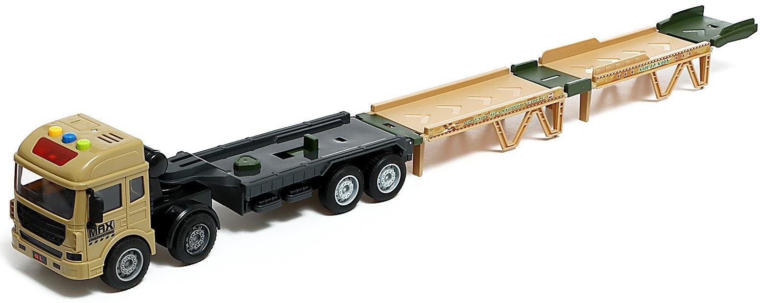 Грузовик инерционный «Армия», трансформируется, свет, звук