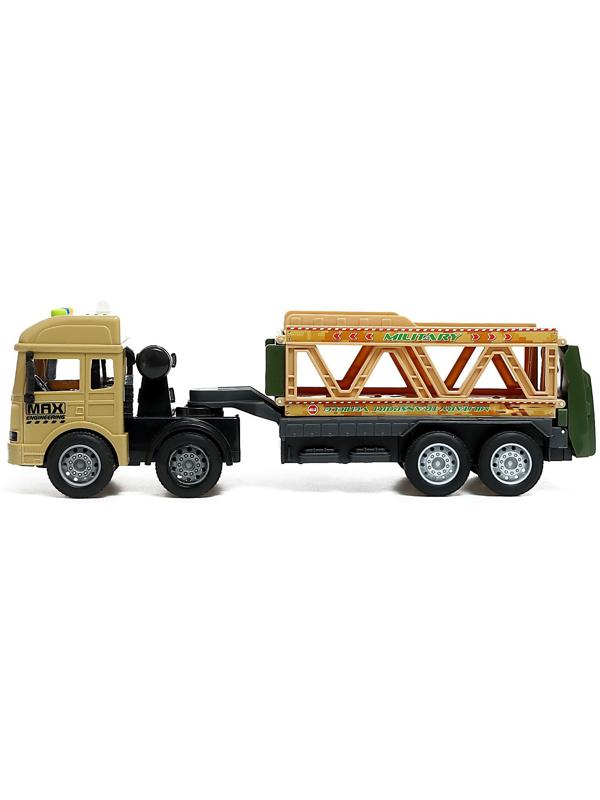 Грузовик инерционный «Армия», трансформируется, свет, звук