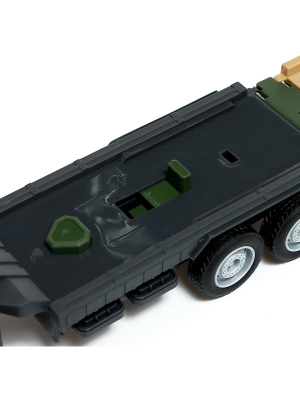 Грузовик инерционный «Армия», трансформируется, свет, звук