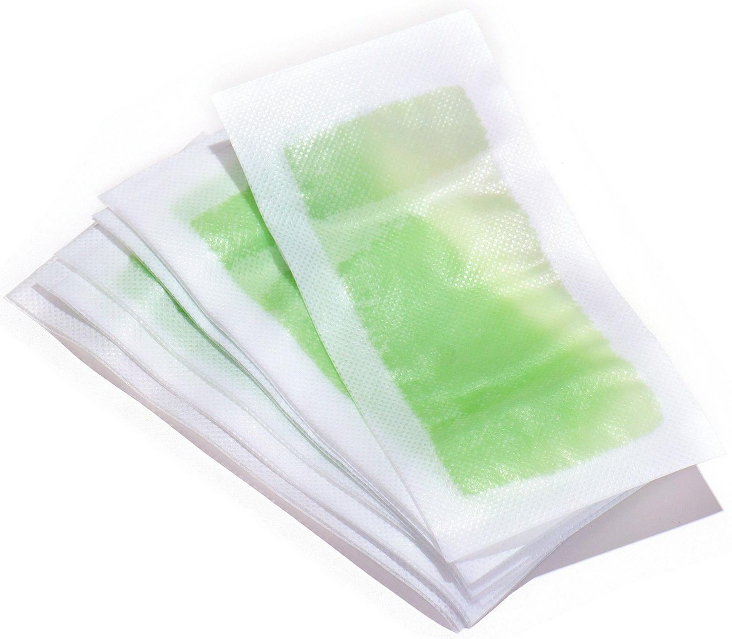 Восковые полоски Secret Beauty для депиляции тела, с алоэ вера, 20 шт