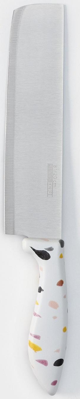 Нож-топорик Доляна Sparkle, цвет белый