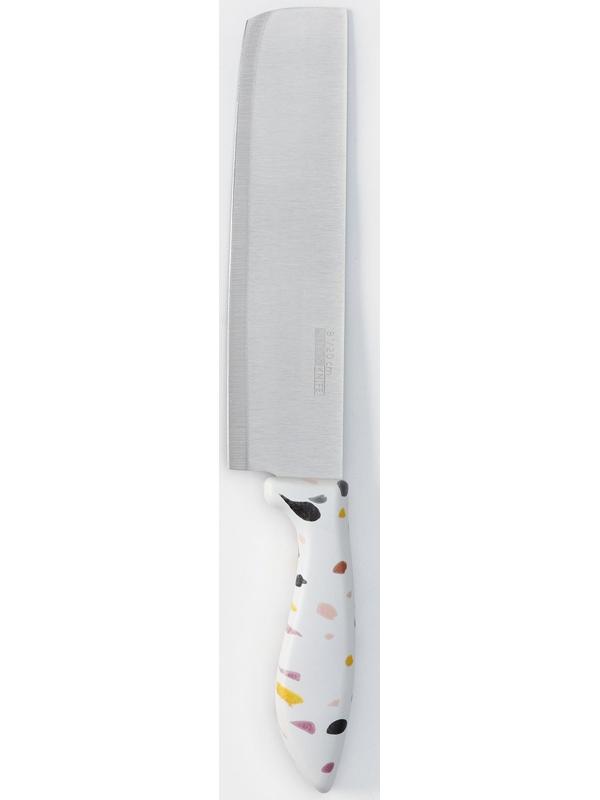 Нож-топорик Доляна Sparkle, цвет белый