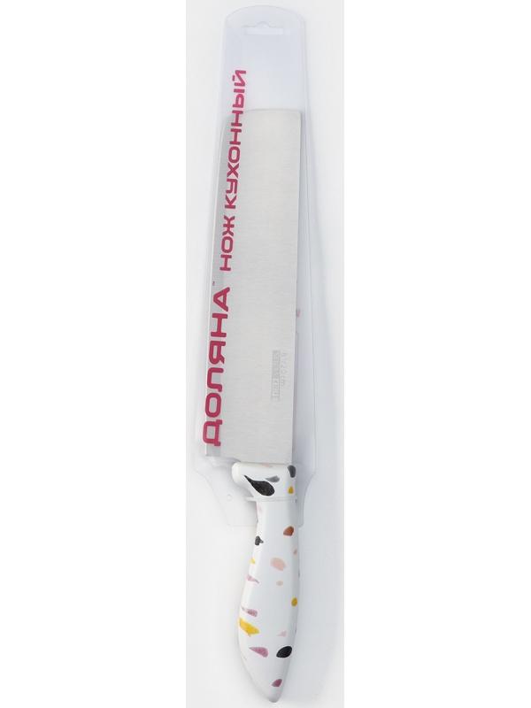 Нож-топорик Доляна Sparkle, цвет белый