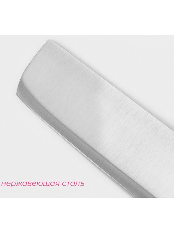 Нож-топорик Доляна Sparkle, цвет белый