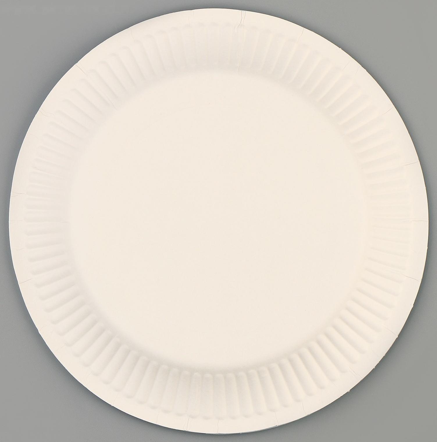 Тарелки бумажные, 6 шт.