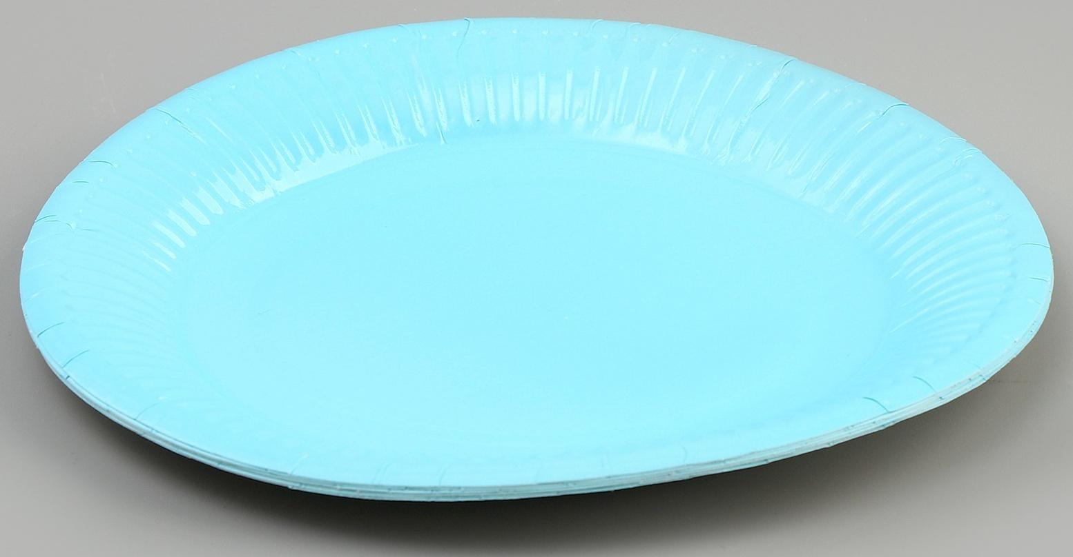 Тарелки бумажные, 6 шт.