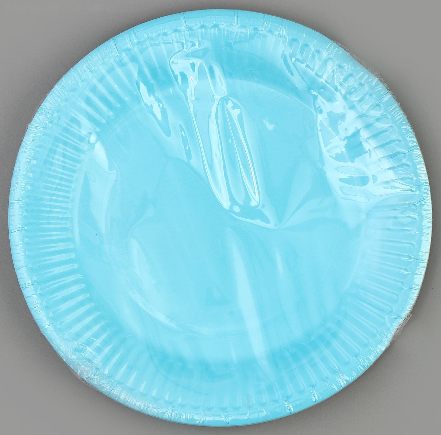 Тарелки бумажные, 6 шт.