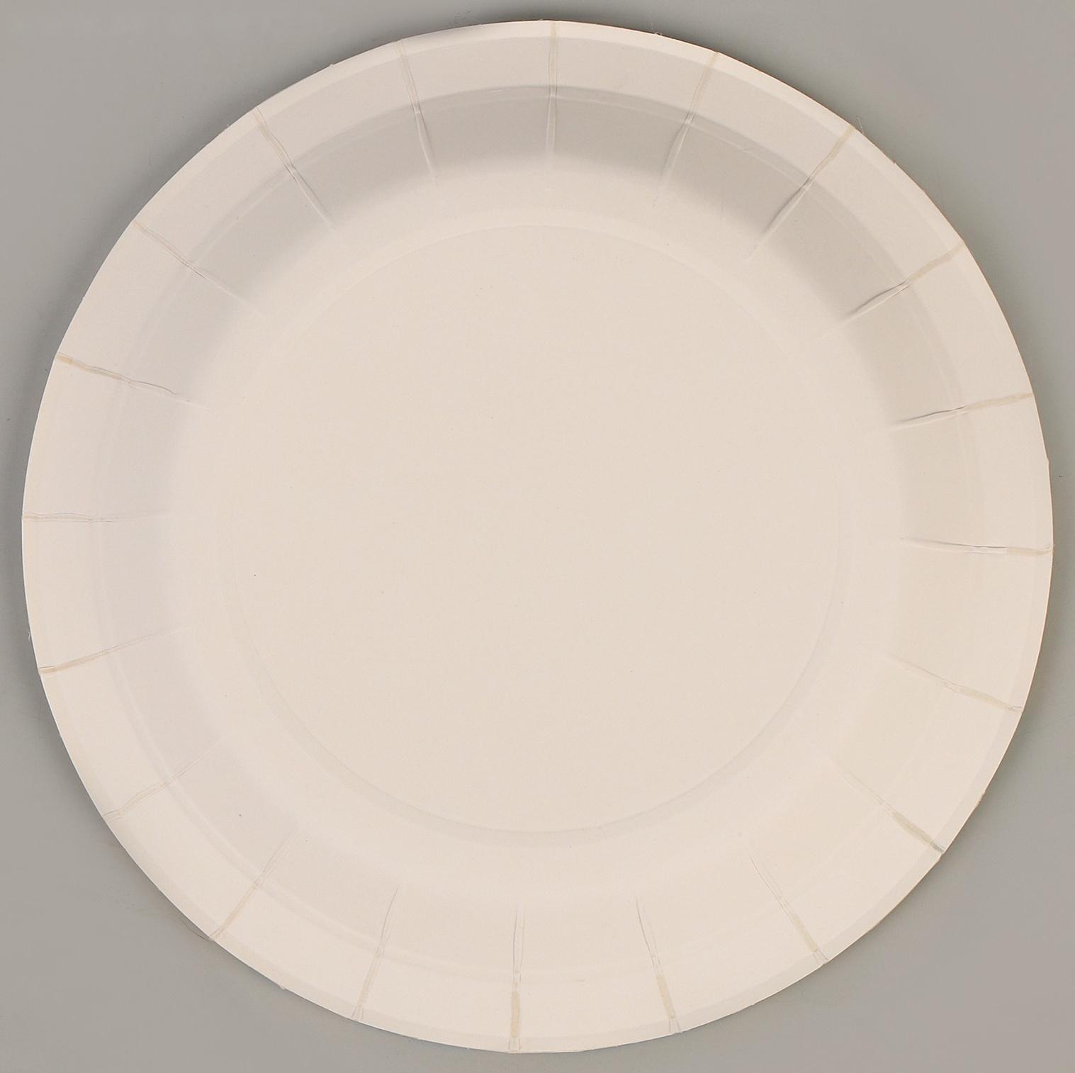 Тарелки бумажные, 6 шт.