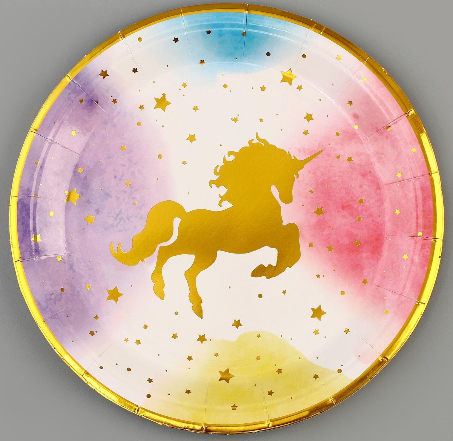 Тарелки бумажные, 6 шт.