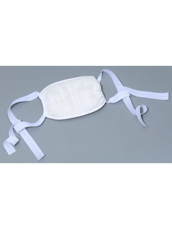 Ватно-марлевая повязка на резинке 20х15 см