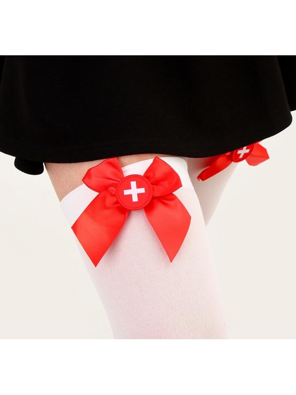 Карнавальные чулки «Медсестра», размер М