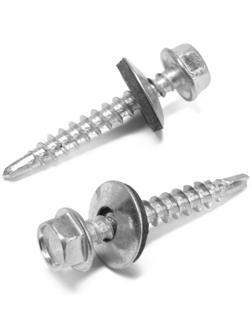 Саморезы кровельные 4,8х35 мм, оцинкованные, 250 шт.