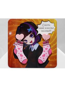 Серьги акрил 