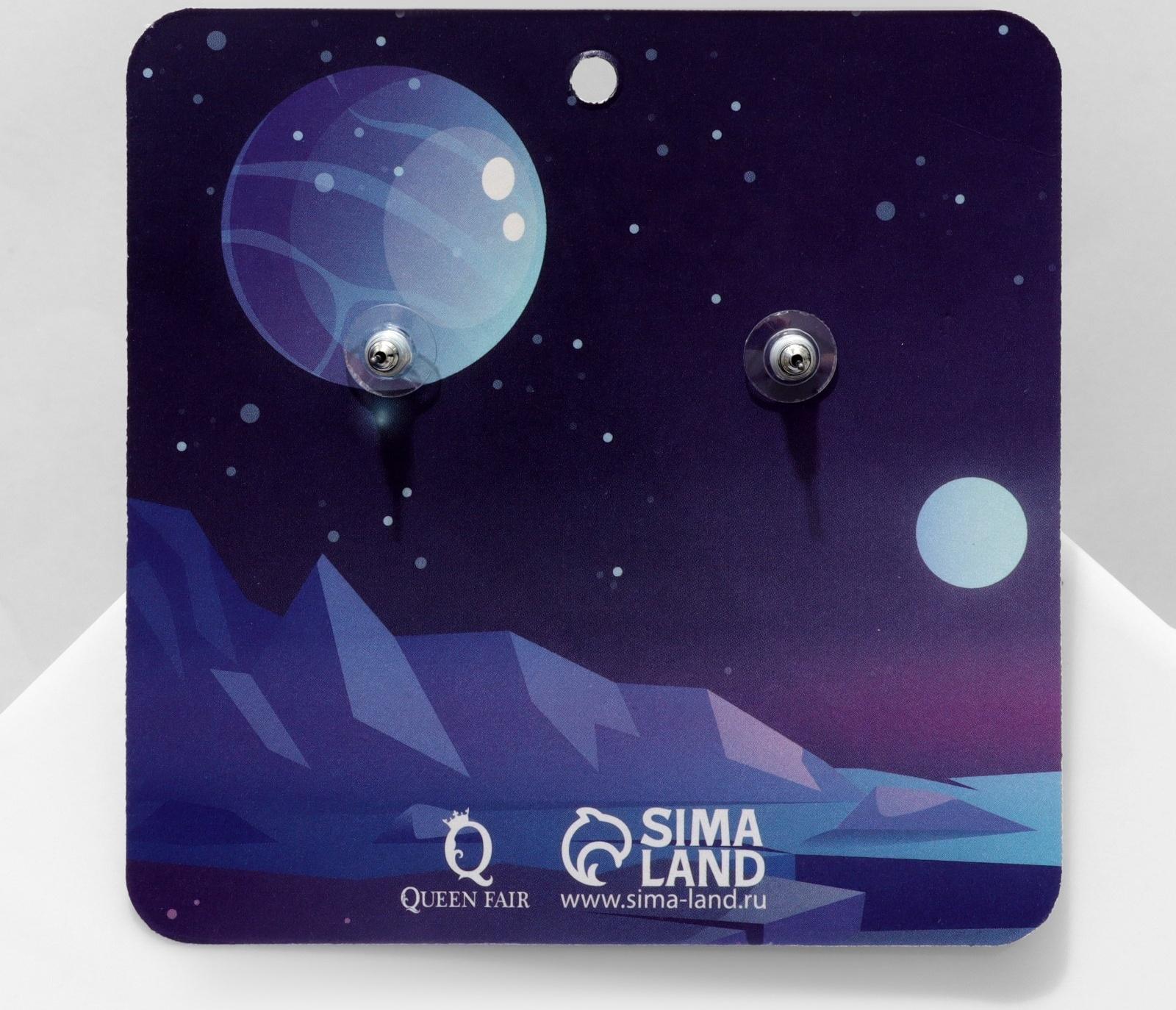 Серьги акрил 