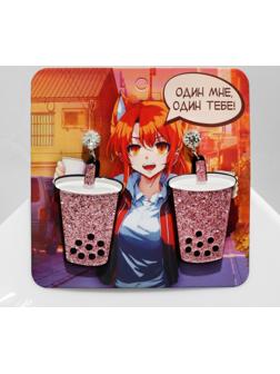 Серьги акрил 