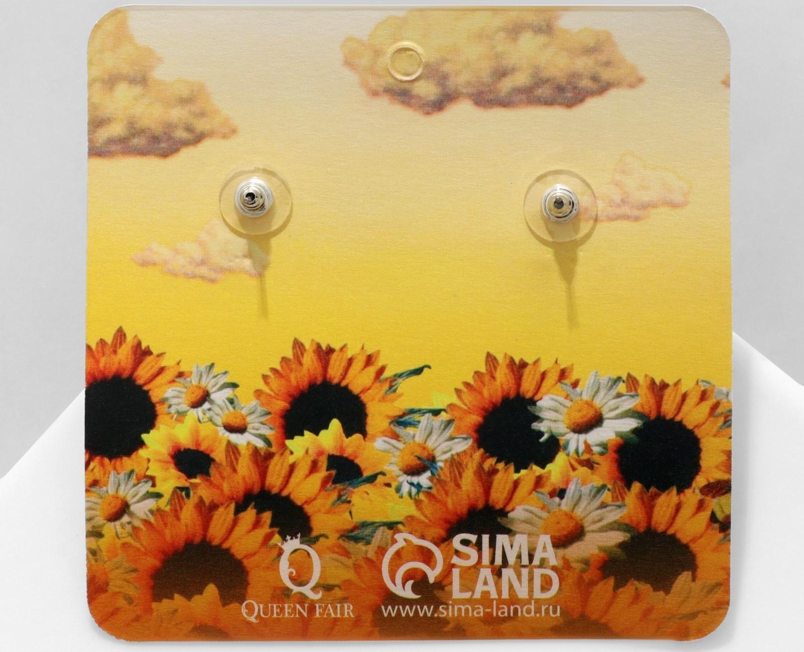 Серьги акрил 