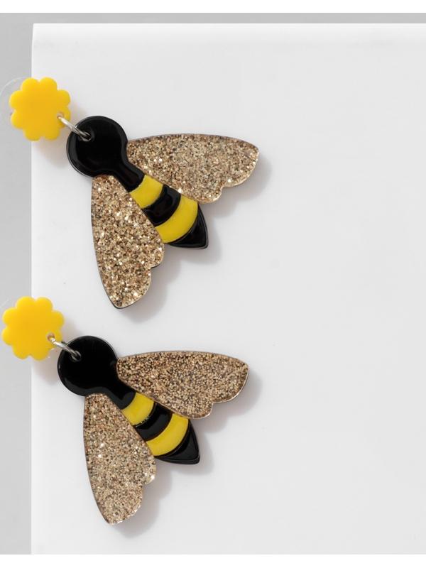 Серьги акрил 