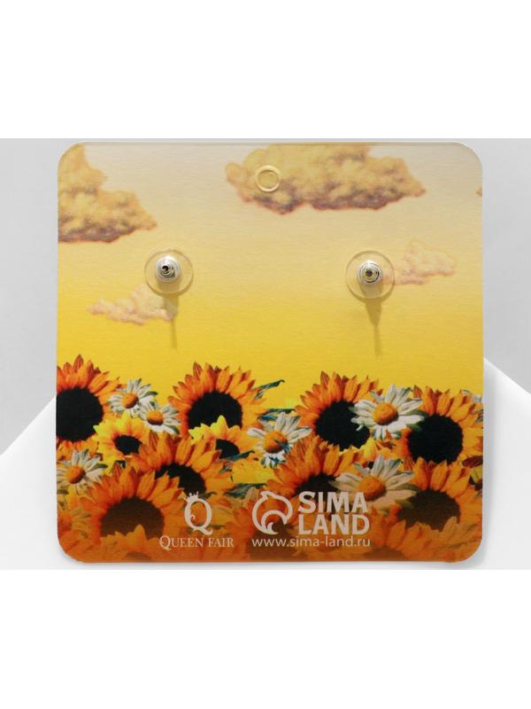 Серьги акрил 