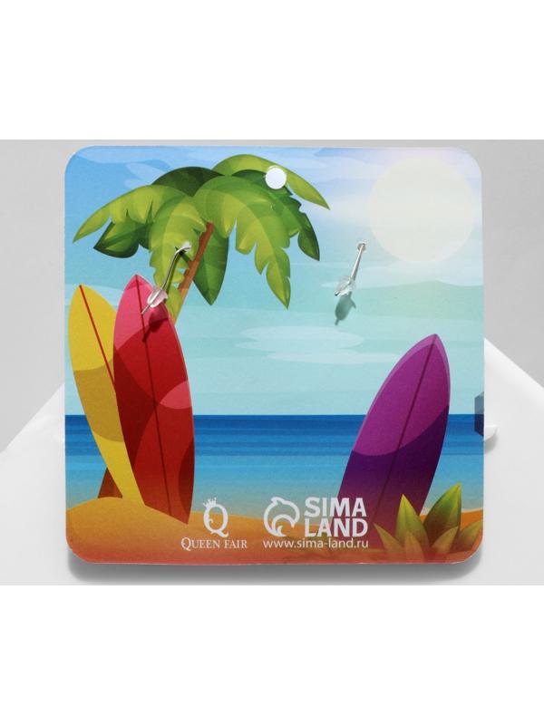 Серьги акрил 