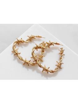 Серьги металл 