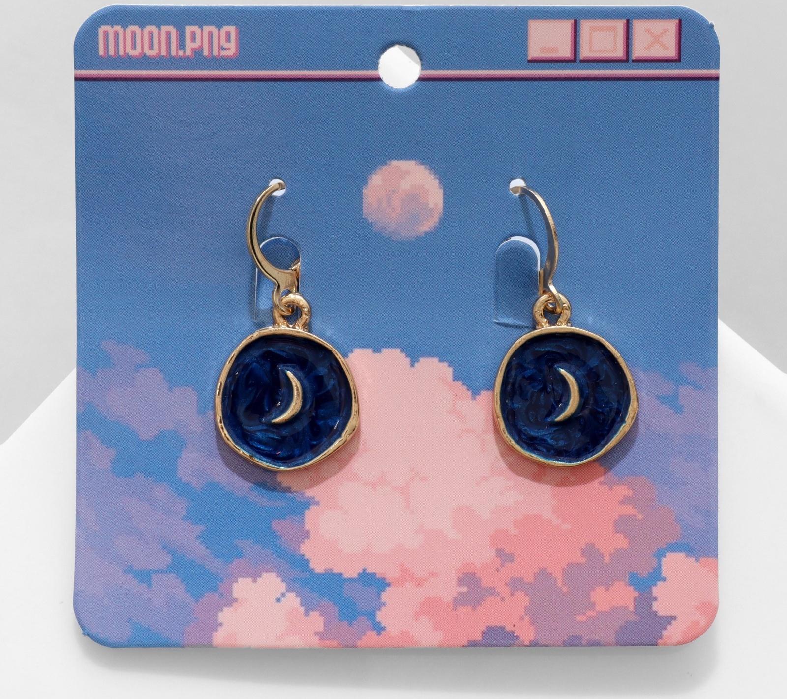 Серьги эмаль 