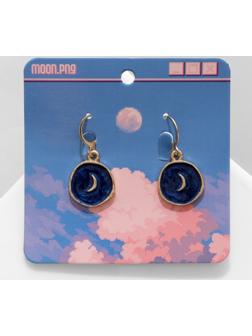 Серьги эмаль 