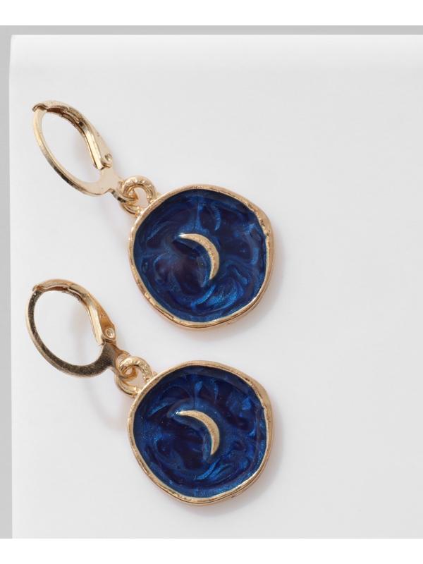 Серьги эмаль 